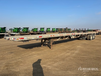 2009 Manac 53 ft T/A مقطورة مسطحة