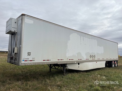 2008 Manac 53 ft x 102 in T/A Heated Van Trailer