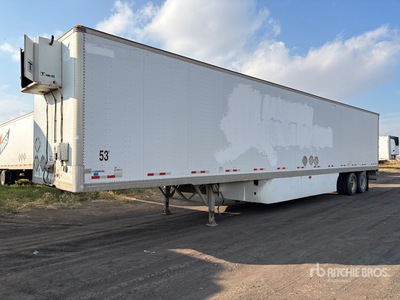 2008 Manac 53 ft x 102 in T/A Heated Van Trailer