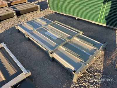 Quantity of (100) 2025 KJ K0307 7 ft Galvalume Corrugated Sheets (Unused)