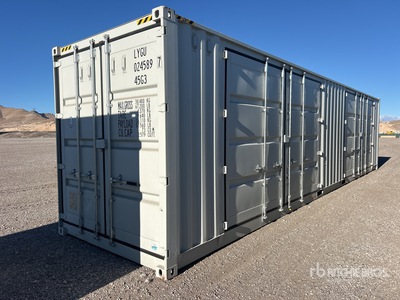 2025 40 ft High Cube Multi-Door Storage Container