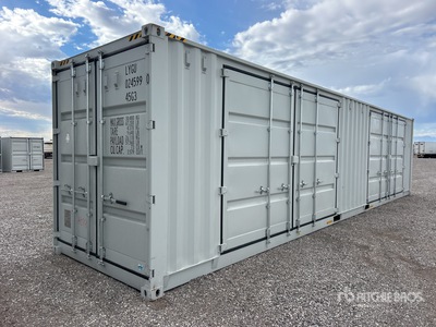 2025 40 ft High Cube Multi-Door Storage Container
