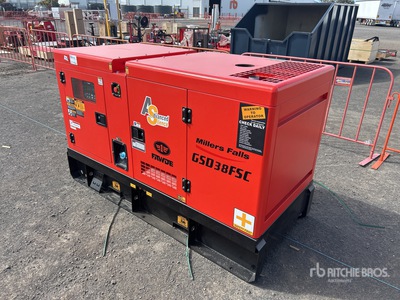 2025 Multiquip 33 kVA Skid-Mounted Generator Set (Unused)