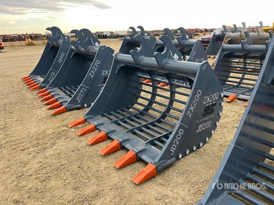 2025 SEC 63 in Q/C Skeleton Excavator Bucket - Fits Hitachi ZX200