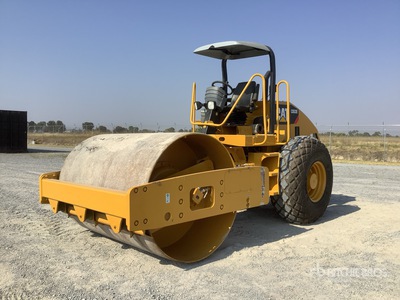 2008 Cat CS-533E Rodillo / Smooth Drum Compactor