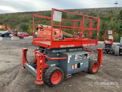 2017 Skyjack SJ6832 RT 4x4 Diesel Plateforme élévatrice à ciseaux