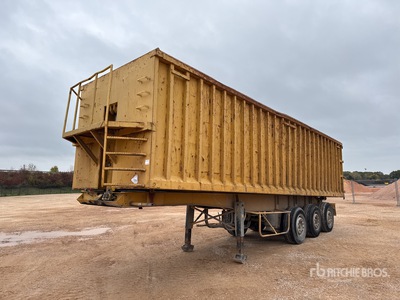 1989 Trailor S383EL Tri/A Semi-Remorque Benne kiep aanhangwagen