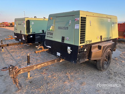 2017 Sullair 375H 375 cfm Mobile Air Compressor