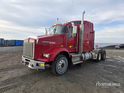 2014 Kenworth T800 6x4 3- Achs Sattelzugmaschine mit Schlafkabine