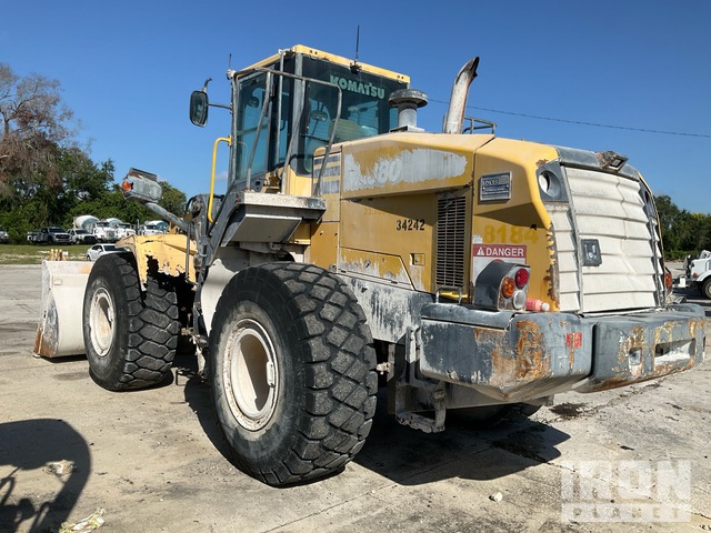 CARGADOR FRONTAL KOMATSU WA3807