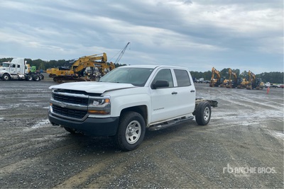 2018 Chevrolet 1500 4x4 Crew Cab Fahrgestell