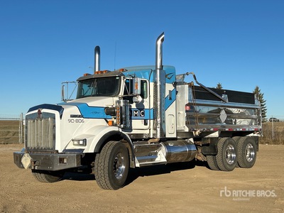 2012 Kenworth T800 6x4 Sleeper Camion à benne tandem