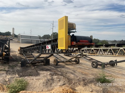 2021 TCI 36 in x 70 ft Portable Radial Stacking Conveyor