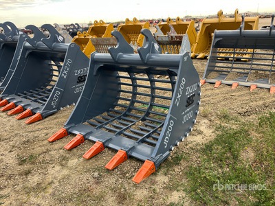 2025 SEC 58 in Q/C Skeleton Excavator Bucket - Fits Hitachi ZX200