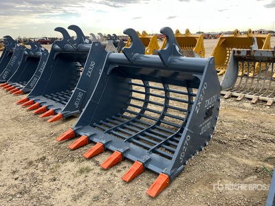 2025 SEC 63 in Q/C Skeleton Excavator Bucket - Fits Hitachi ZX270