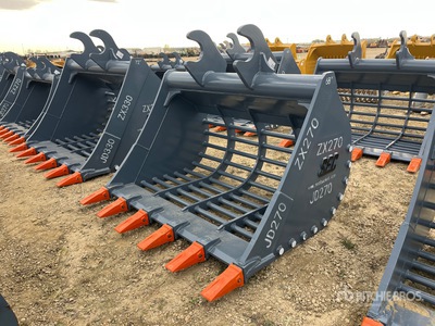 2025 SEC 68 in Q/C Skeleton Excavator Bucket - Fits Hitachi ZX270