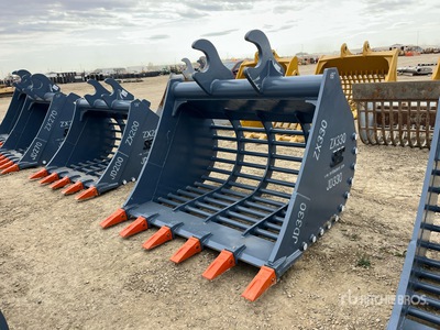 2025 SEC 68 in Q/C Skeleton Excavator Bucket - Fits Hitachi ZX330