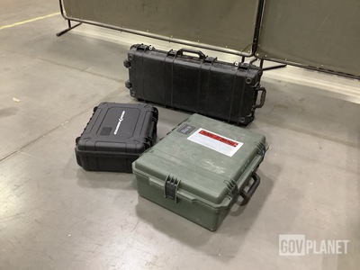 (14) Assorted Storage Cases