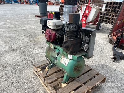 27.2 cfm Skid-Mounted Air Compressor