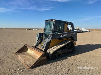 2015 John Deere 333E Two-Speed Compact Track Loader
