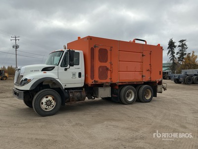 2009 International 7600 Workstar 6x4 Camion de limpieza alcantarillado
