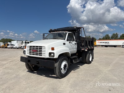 2001 GMC 7500 4x2 S/A Dump Truck