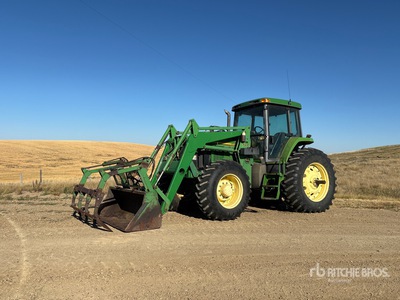 1996 John Deere 7700 جرار ذو دفع رباعي