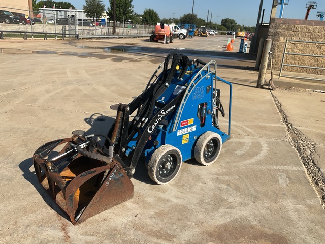 2021 Cratos Sherpa 100 ECO Two-Speed Mini Electric Skid Steer Loader