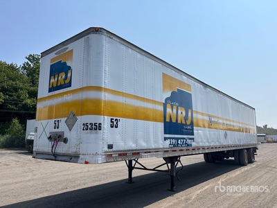 1995 Trailmobile 53 ft T/A مقطورة فان