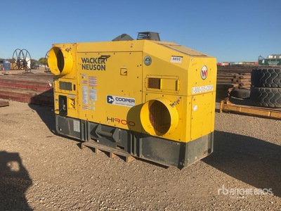 2013 Wacker Neuson HI 900 D 878000 BTU Skid Mounted Indirect Space Heater