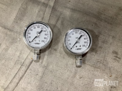 (83) USG 110796A Dial Indicating Pressure Gages