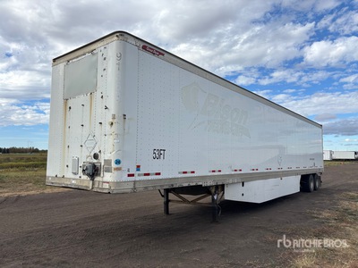 2012 Great Dane 53 ft x 102 in T/A Van Trailer