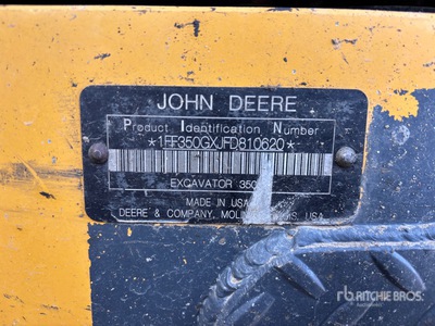 2015 John Deere 350G LC Tracked Excavator