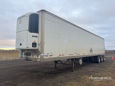 2012 Manac 48 ft x 102 in Tri/A Multi -Temp Refrigerated Trailer