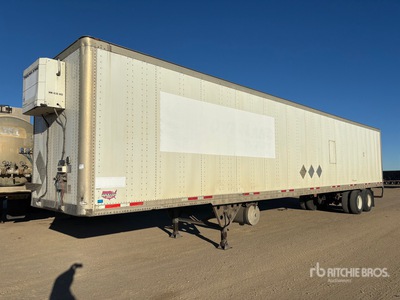2014 Wabash 53 ft x 102 in T/A Heated Van Trailer