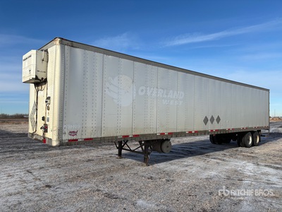 2014 Wabash 53 ft x 102 in T/A Heated Van Trailer