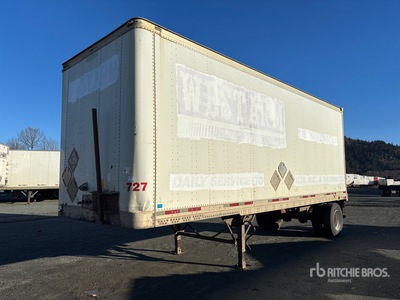 2000 Trailmobile 27 ft x 102 in S/A Van Trailer