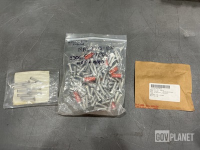 (28) Straight Pins, (89) Shear Bolts, (121) Bolts & Assorted Items