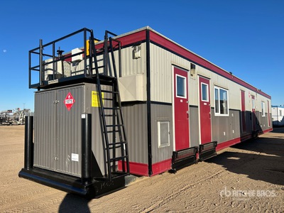 2011 Alta-Fab 111260-S-WSMGL 60 ft x 12 ft Skid-Mounted Double-Ended Wellsite
