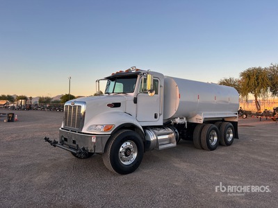 2022 Peterbilt PB348 4000 gal 6x4 Water Truck