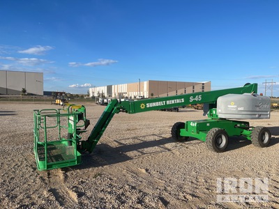 2017 Genie S-45 4WD Diesel Telescopic Boom Lift
