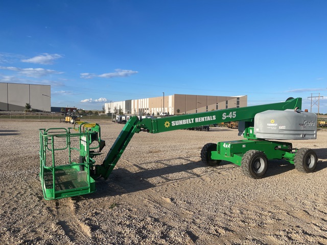 2017 Genie S-45 4WD Diesel Telescopic Boom Lift