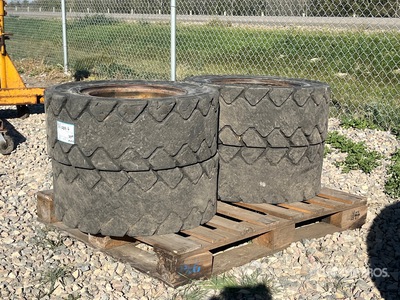 Quantity of (4) Galaxy 33x12-16 Tires - Fits Bobcat Skidsteer