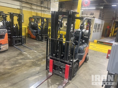 2020 Toyota 8FGCU25 4500 lb Cushion Tire Forklift