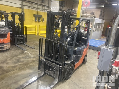 2020 Toyota 8FGCU25 4500 lb Cushion Tire Forklift