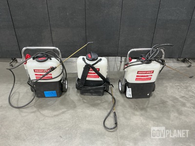 (3) Rocket Spray XL-Heavy Duty Backpack Sprayers