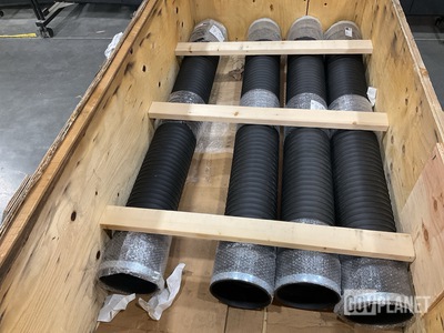 (4) MTU 0239972282 Air Duct Hoses