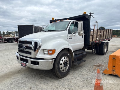 2020 Ford F-650 XL 4x2 Flatbed Dump Truck