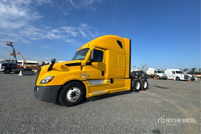 2022 Freightliner Cascadia 126 6x4 3- Achs Sattelzugmaschine mit Schlafkabine