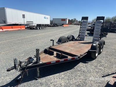 2012 MMDI ME610RCMPH 10 ft T/A Remolque Portamaquinaria